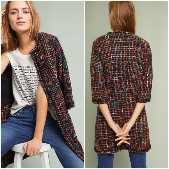 Anthropologie Jackets & Blazers - Anthropologie Ett:Twa Tweed Berwyn Jacket, NWT - S